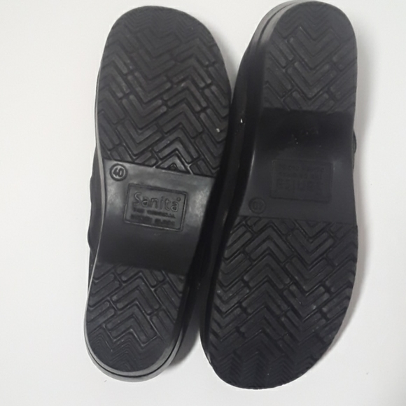 Sanita Original Danish Black Clog Shoes - Picture 4 of 7